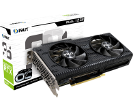 PALIT RTX 3060 Dual OC 12GB GDDR6 192bit 3DP/HDMI NE63060T19K9-190AD - 633459 - zdjęcie 10